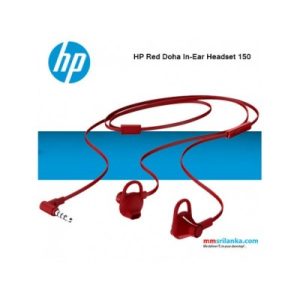 HPAcc HEADSET-HP-IN-EAR-150-RED 1