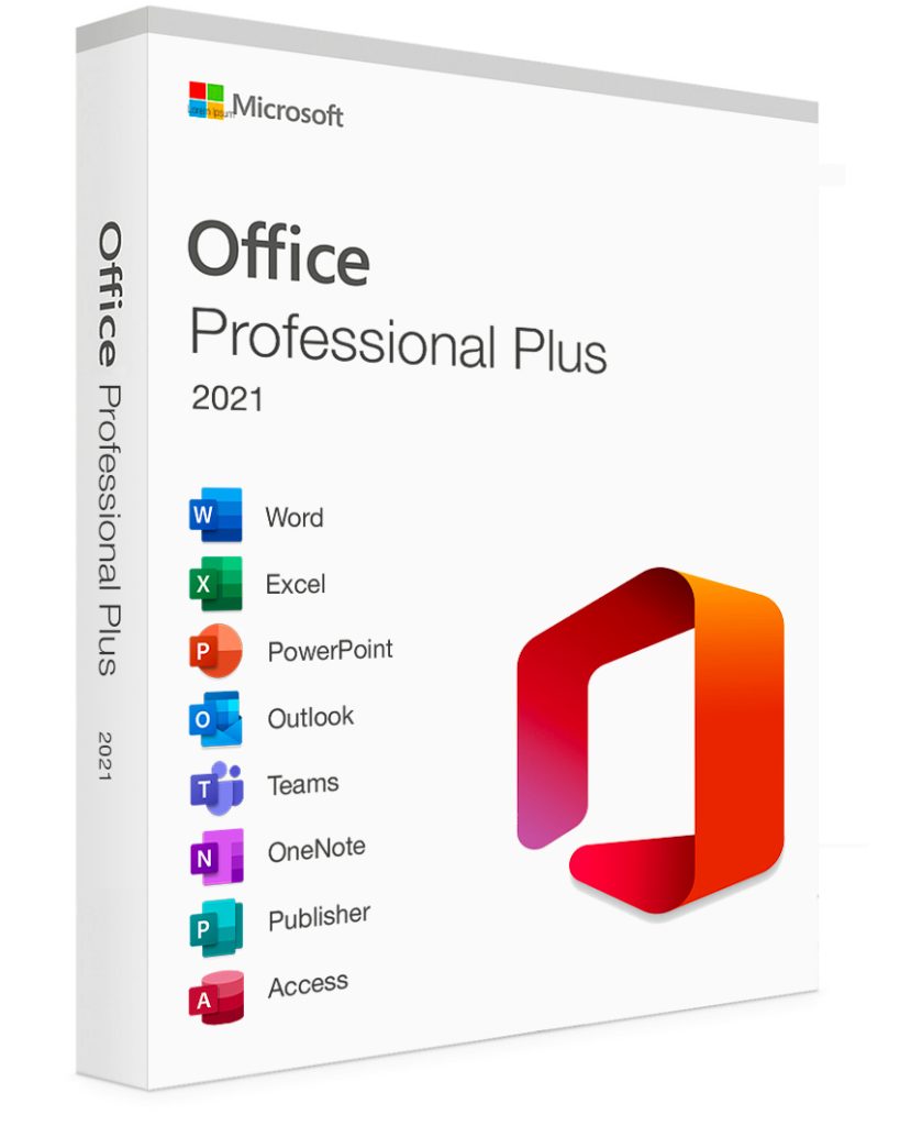 Microsoft Office Professional PLUS 2021 -1pc – CD box – Quality Egypt