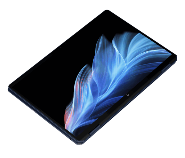 24C2_OmniBook_Ultra Flip_14_Atmospheric Blue_T_NT_IR cam_nonFPR_HP AI Art Screen_Core Set_Tablet_WhiteBG_M281571411111111111