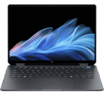 24C2_OmniBook_Ultra Flip_14_Eclipse Gray_T_NT_IR cam_nonFPR_HP AI Art Screen_Core Set_Front_WhiteBG_M2815727
